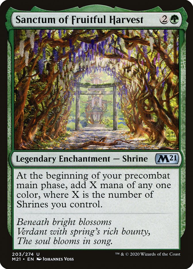 Sanctum of Fruitful Harvest - (Foil): Core Set 2021