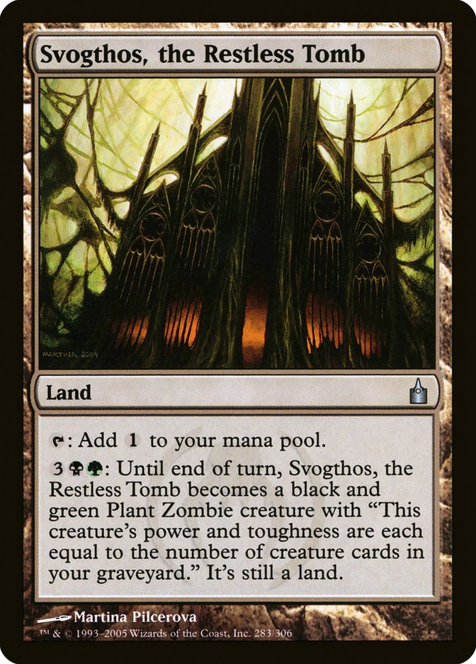 Svogthos, the Restless Tomb: Ravnica: City of Guilds