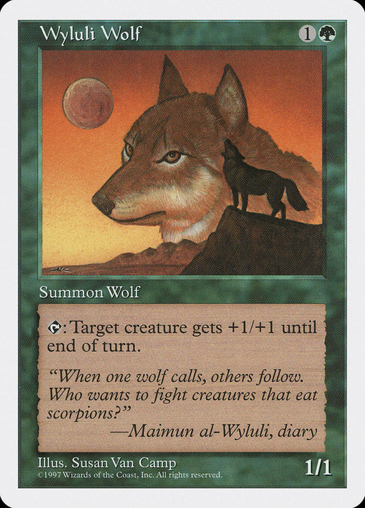 Wyluli Wolf: Fifth Edition