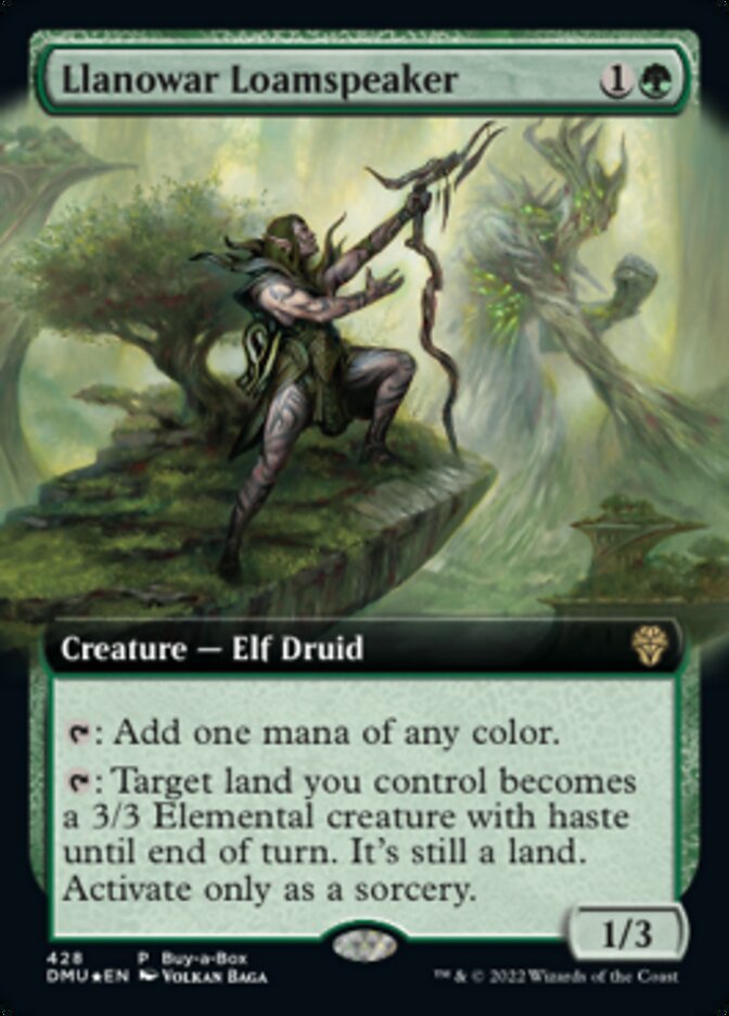 Llanowar Loamspeaker: Dominaria United