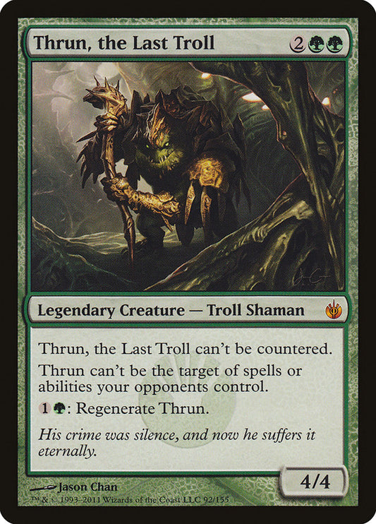 Thrun, the Last Troll: Mirrodin Besieged