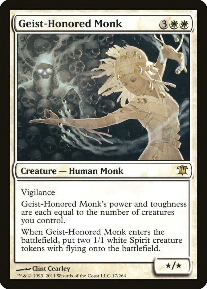 Geist-Honored Monk: Innistrad