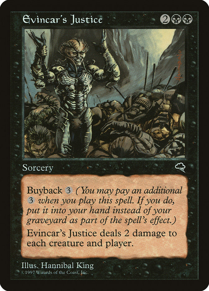 Evincar's Justice: Tempest