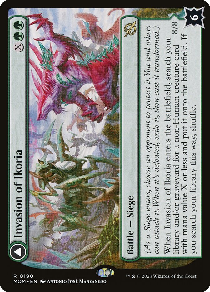 Invasion of Ikoria // Zilortha, Apex of Ikoria - (Foil): March of the Machine