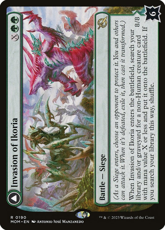 Invasion of Ikoria // Zilortha, Apex of Ikoria - (Foil): March of the Machine