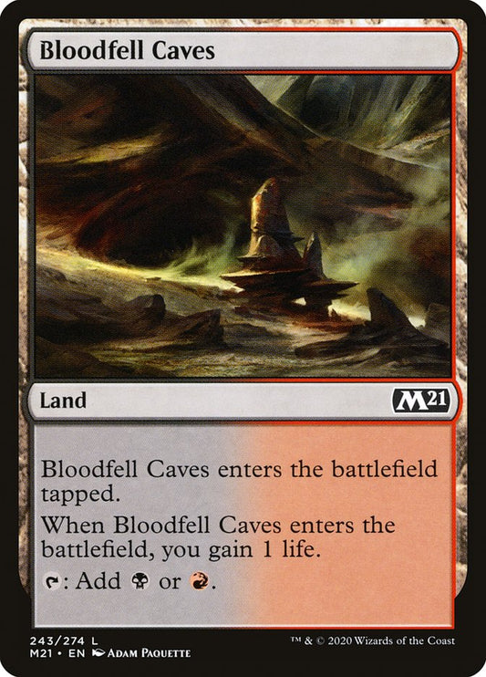 Bloodfell Caves: Core Set 2021