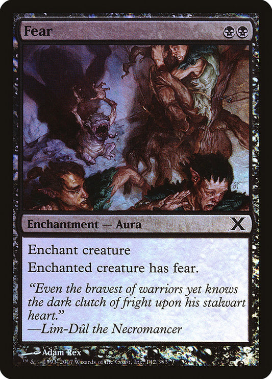 Fear - (Foil): Tenth Edition