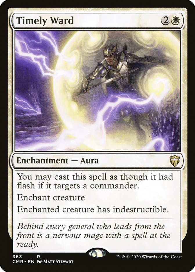 Timely Ward (Commander Deck): Commander Legends