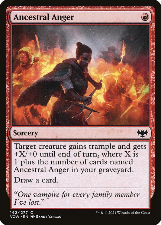 Ancestral Anger: Innistrad: Crimson Vow
