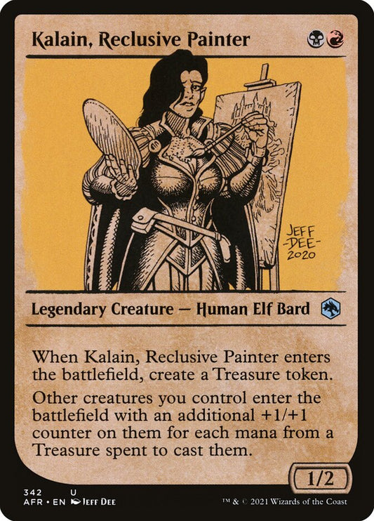 Kalain, Reclusive Painter (Showcase): Adventures in the Forgotten Realms