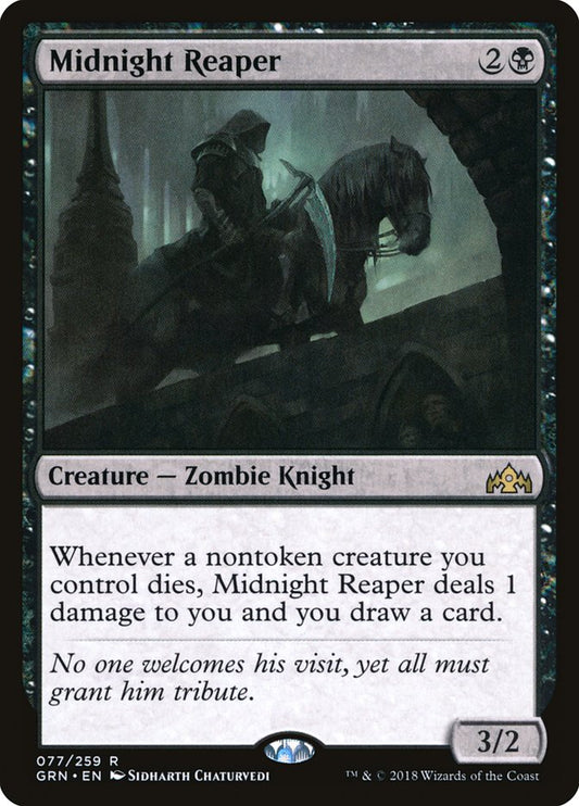 Midnight Reaper - (Foil): Guilds of Ravnica