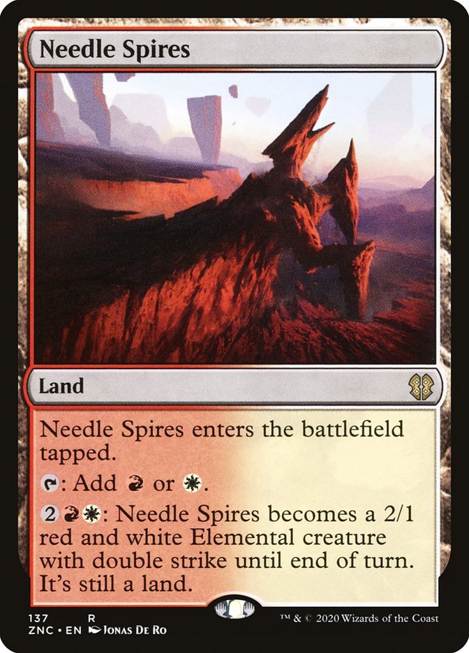Needle Spires: Zendikar Rising Commander