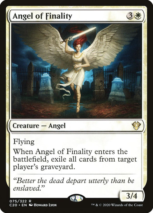 Angel of Finality: Commander 2020