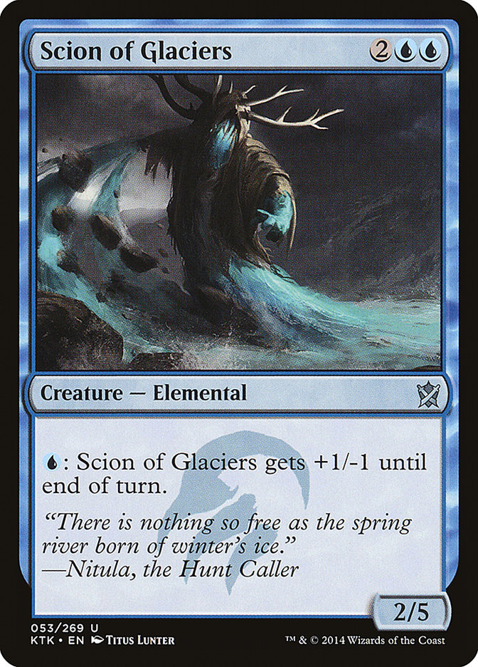 Scion of Glaciers: Khans of Tarkir