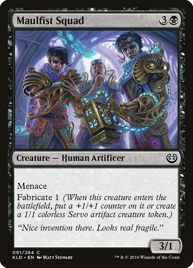 Maulfist Squad - (Foil): Kaladesh