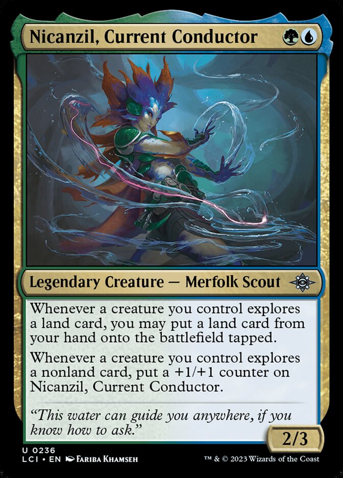 Nicanzil, Current Conductor - (Foil): Lost Caverns of Ixalan