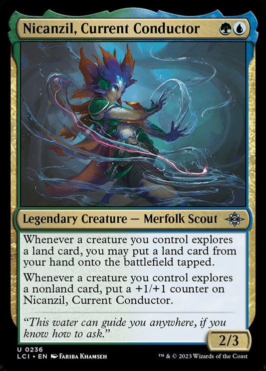 Nicanzil, Current Conductor - (Foil): Lost Caverns of Ixalan