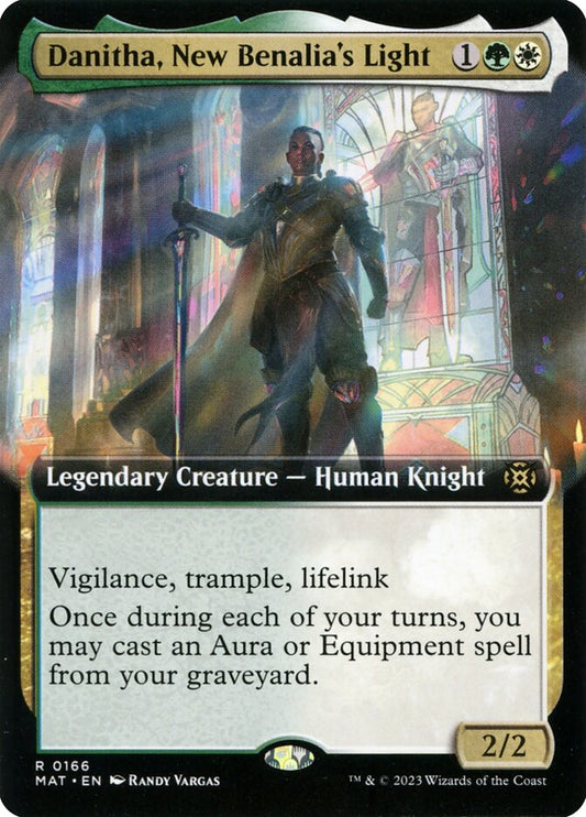 Danitha, New Benalia's Light (Extended Art) - (Foil): March of the Machine: The Aftermath