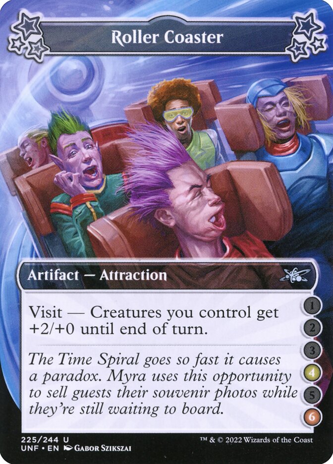 Roller Coaster (4/6) - (Foil): Unfinity