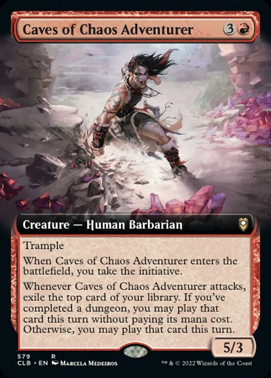 Caves of Chaos Adventurer (Extended Art): Commander Legends: Battle for Baldur's Gate