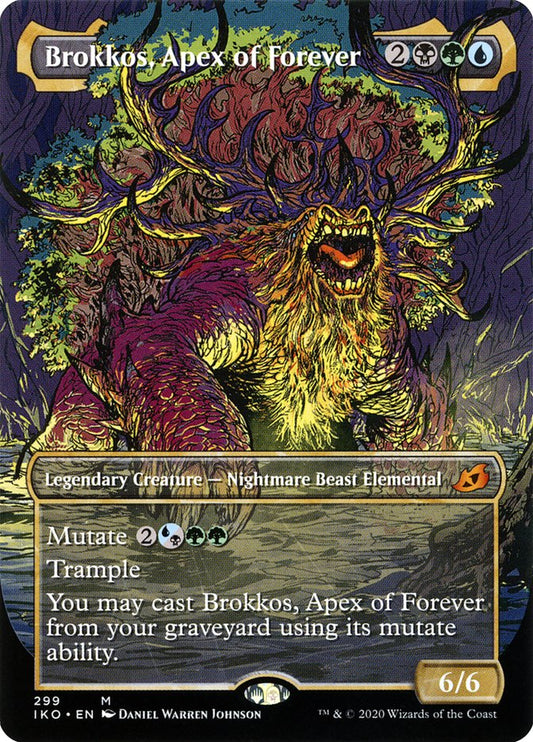 Brokkos, Apex of Forever (Showcase) - (Foil): Ikoria: Lair of Behemoths