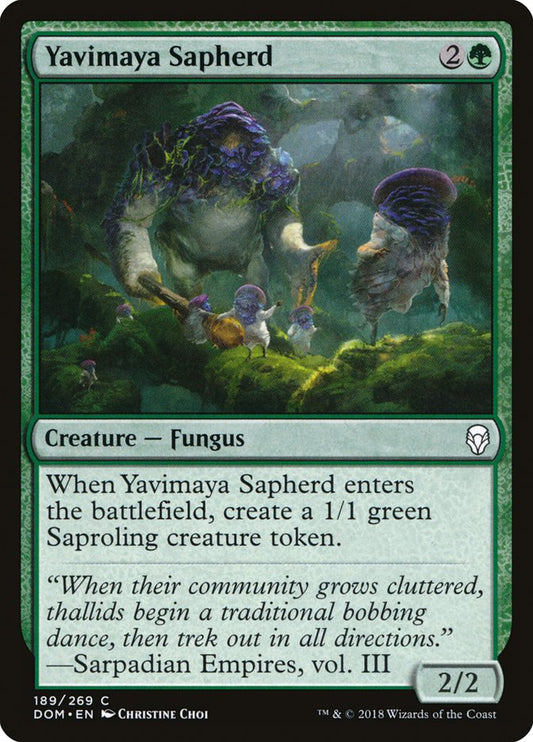 Yavimaya Sapherd - (Foil): Dominaria