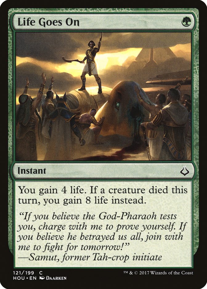 Life Goes On - (Foil): Hour of Devastation