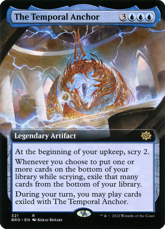 The Temporal Anchor (Extended Art) - (Foil): The Brothers' War