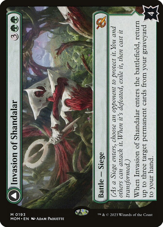 Invasion of Shandalar // Leyline Surge - (Foil): March of the Machine