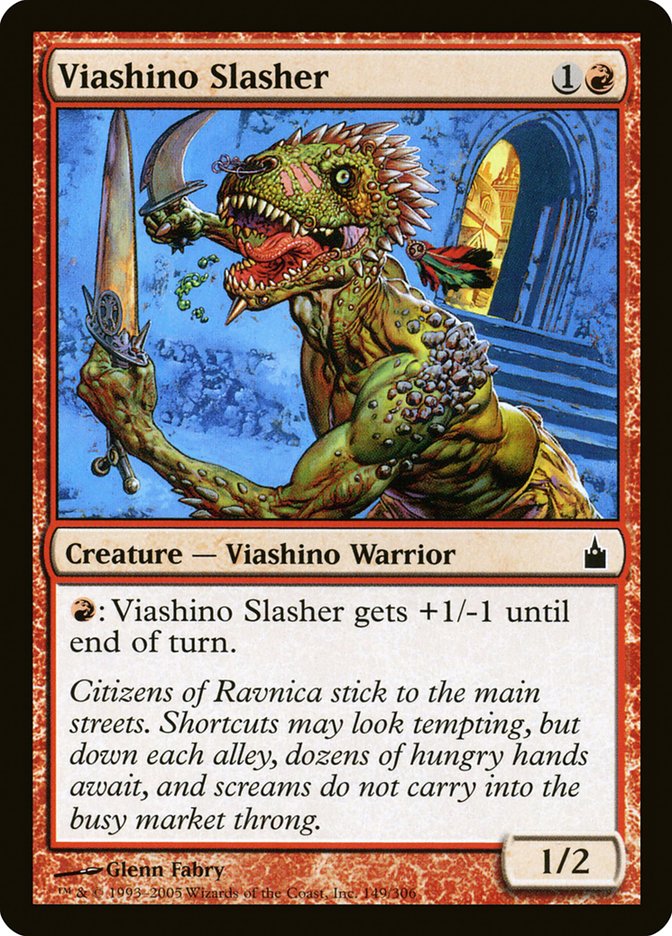 Viashino Slasher: Ravnica: City of Guilds