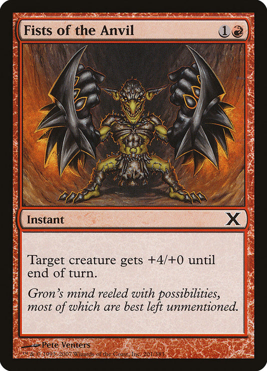 Fists of the Anvil - (Foil): Tenth Edition