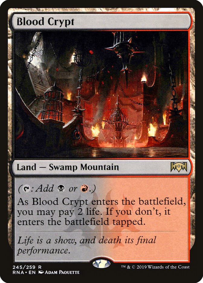 Blood Crypt - (Foil): Ravnica Allegiance