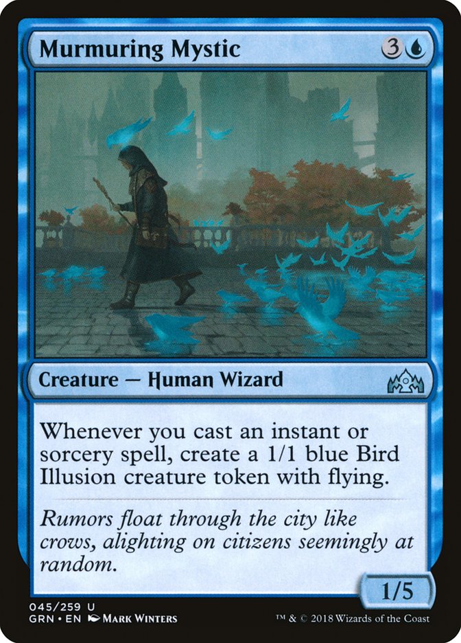Murmuring Mystic - (Foil): Guilds of Ravnica
