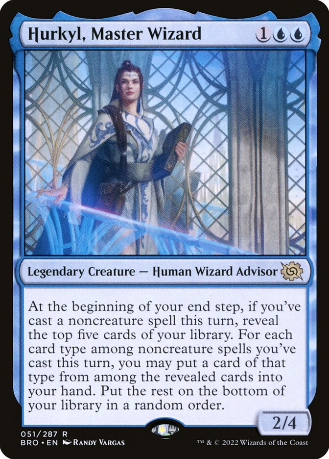 Hurkyl, Master Wizard - (Foil): The Brothers' War