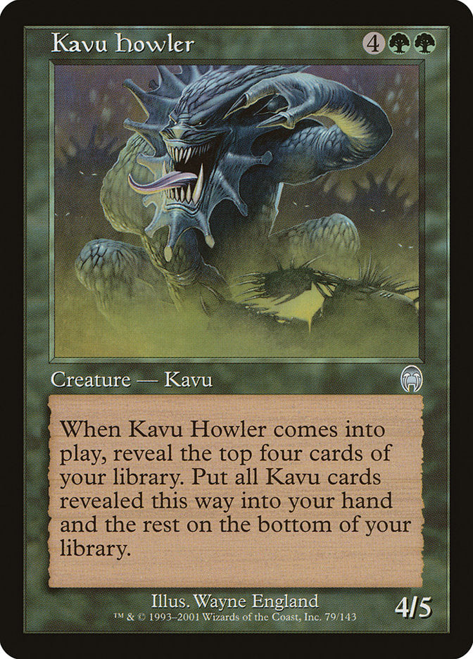 Kavu Howler - (Foil): Apocalypse