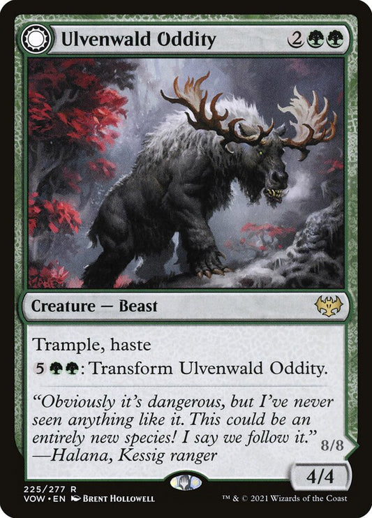 Ulvenwald Oddity // Ulvenwald Behemoth: Innistrad: Crimson Vow