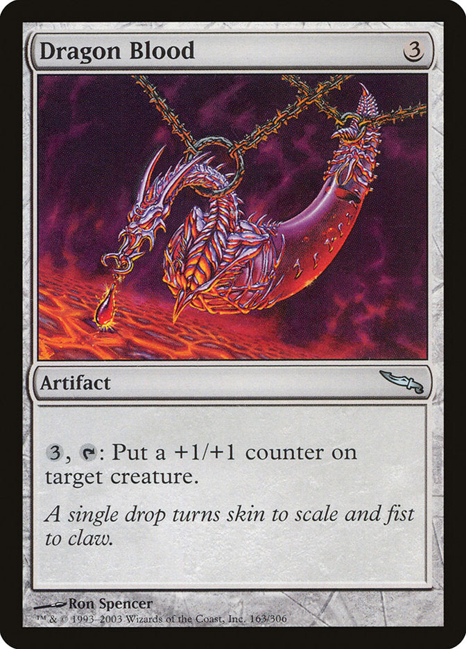 Dragon Blood - (Foil): Mirrodin