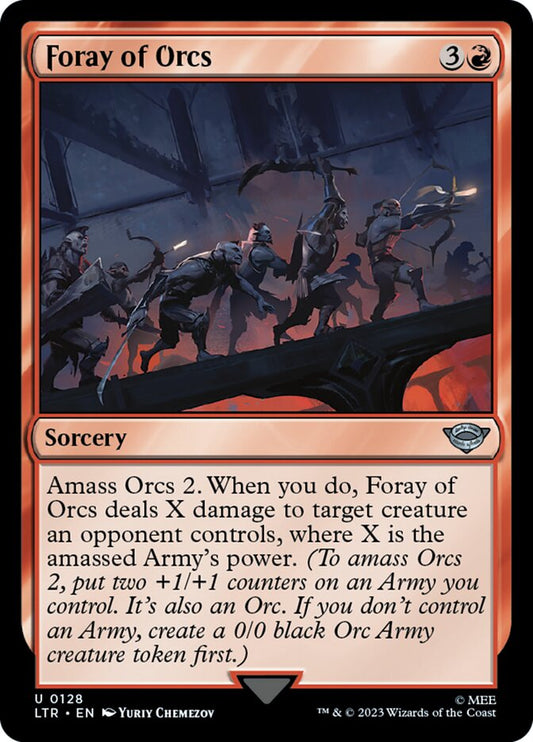 Foray of Orcs - (Foil): The Lord of the Rings: Tales of Middle-earth