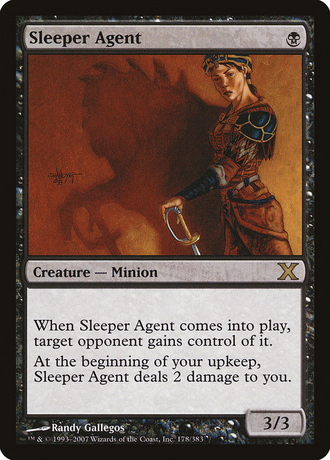 Sleeper Agent - (Foil): Tenth Edition
