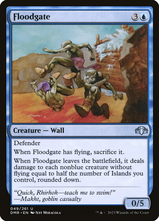 Floodgate - (Foil): Dominaria Remastered