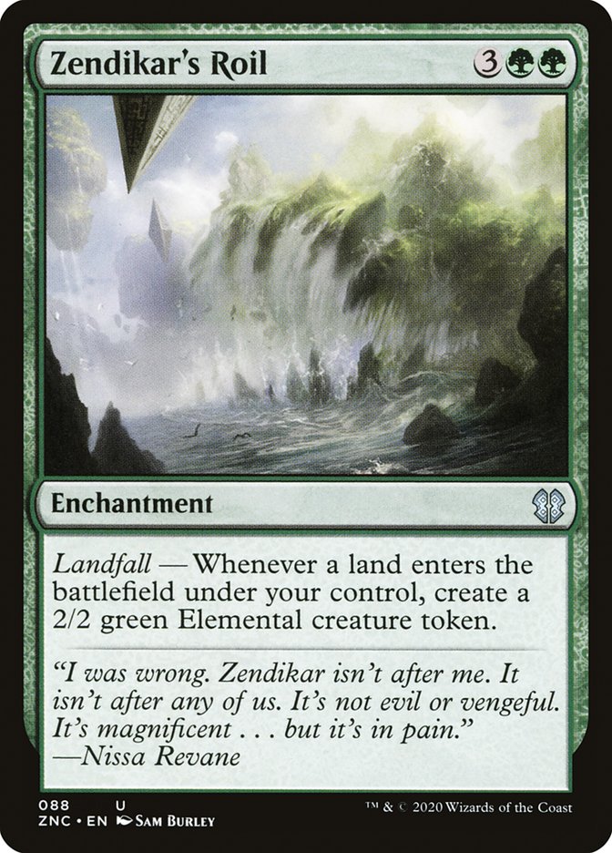 Zendikar's Roil: Zendikar Rising Commander