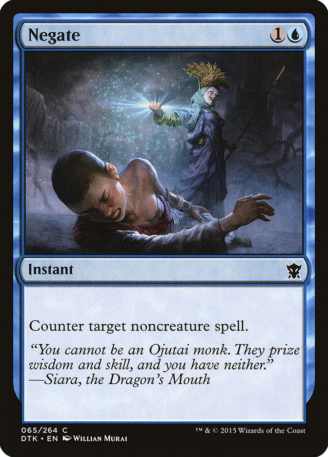 Negate - (Foil): Dragons of Tarkir