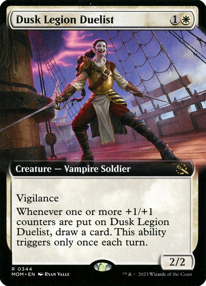 Dusk Legion Duelist (Extended Art): March of the Machine