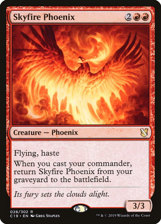 Skyfire Phoenix: Commander 2019