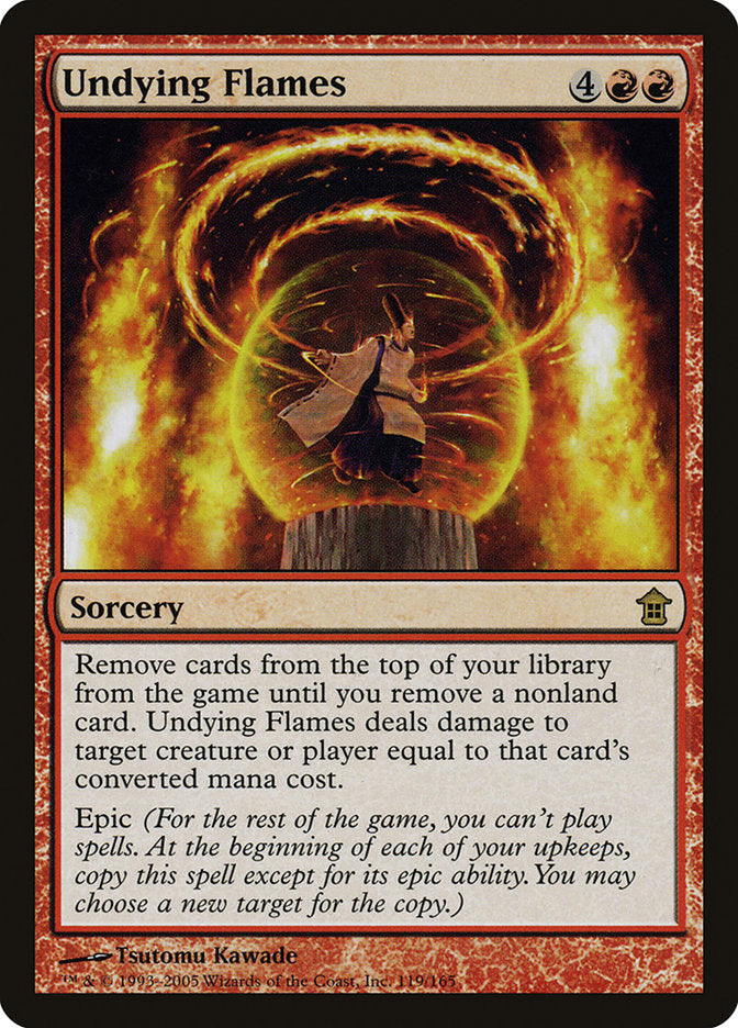 Undying Flames - (Foil): Saviors of Kamigawa