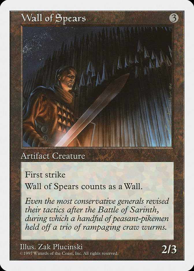 Wall of Spears: Fifth Edition