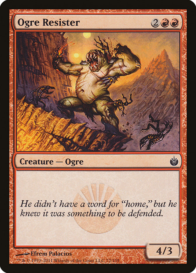 Ogre Resister: Mirrodin Besieged