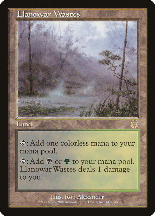 Llanowar Wastes - (Foil): Apocalypse