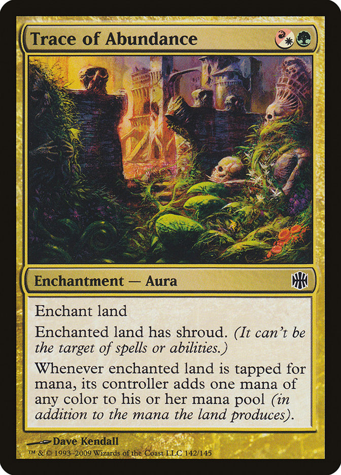 Trace of Abundance - (Foil): Alara Reborn