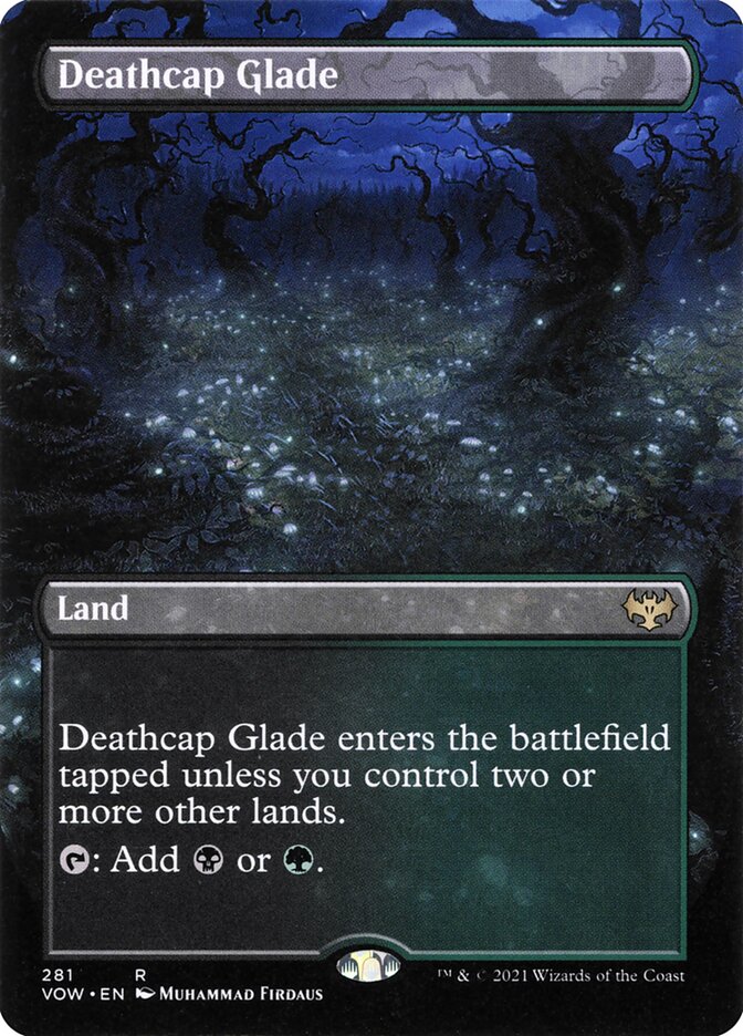 Deathcap Glade (Borderless): Innistrad: Crimson Vow